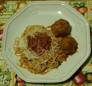 Spaghetti and Meatballs